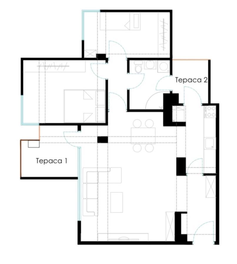 - Serenity Apartment - Szkopje Kültér fotó